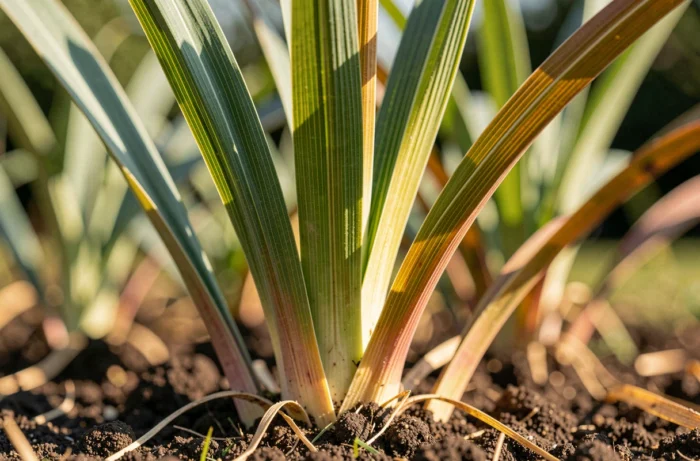 Gros plan sur les brins de gazon C4 hybride révélant la texture fine et la robustesse des feuilles